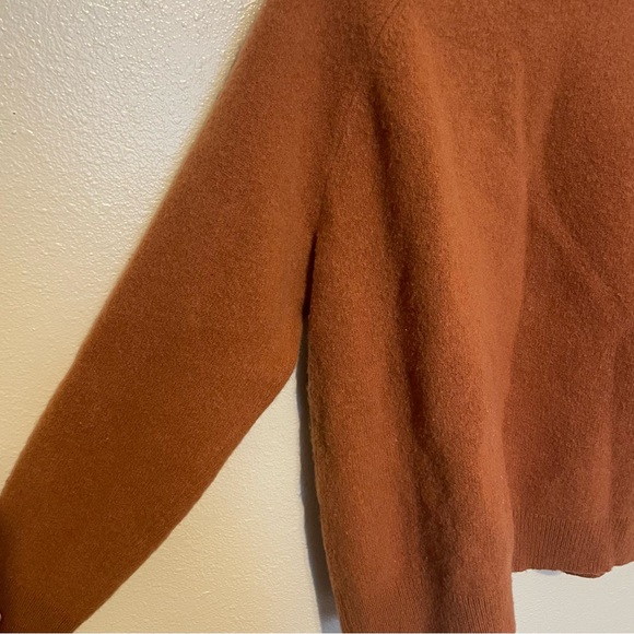 Goodthreads Lambs Wool Kids Sweater Size XL Orange Unisex Fall - Picture 2 of 6